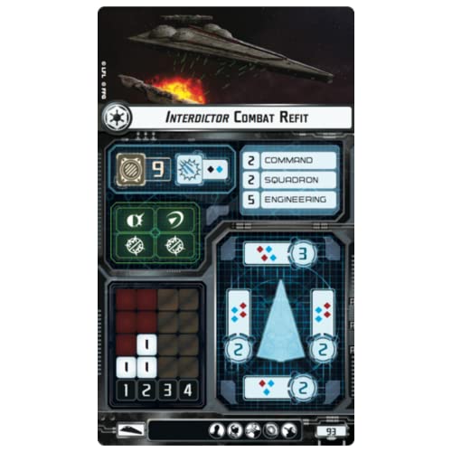 Star Wars Armada Interdictor Class Star Destroyer Expansion Pack | Miniatures Battle Game #TOP5