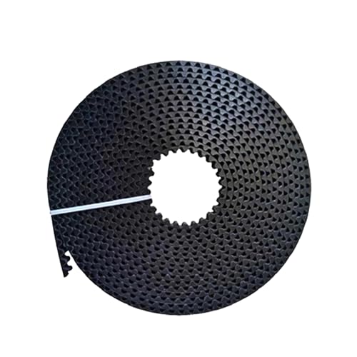 Correa dentada de 5-10 metros Pu Std8M para abridor de puerta de garaje, Compatible con sistema automático de puerta corredera