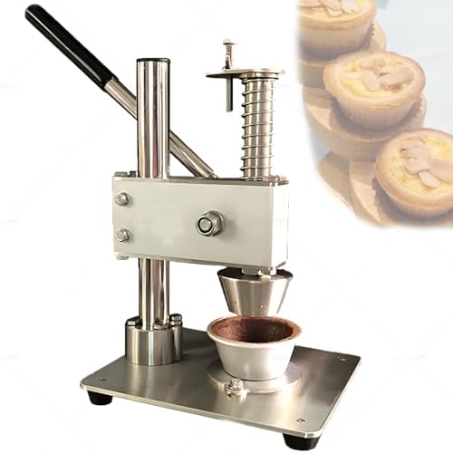 Manual Stainless Steel Egg Tart Press Machine, Non-Stick Dough Press for Home Baking, Portable Pie Crust Maker, Perfect Tartlet Base Tool, Easy to Use, Durable Kitchen Gadget image 5