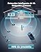 Imagen de YESYAMO 2 Unidades 2 K Cámara Vigilancia WiFi Exterior Inalámbrica Solar
