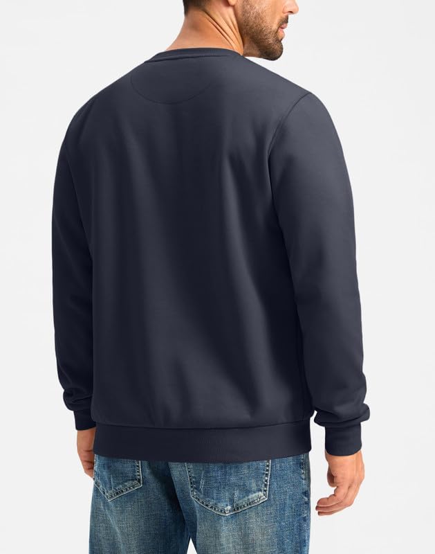 G Gradual Sherpa Lined Sweatshirts for Men Fleece Crewneck Sweatshirt Pullover Warm Shirts for Winter - Image 3