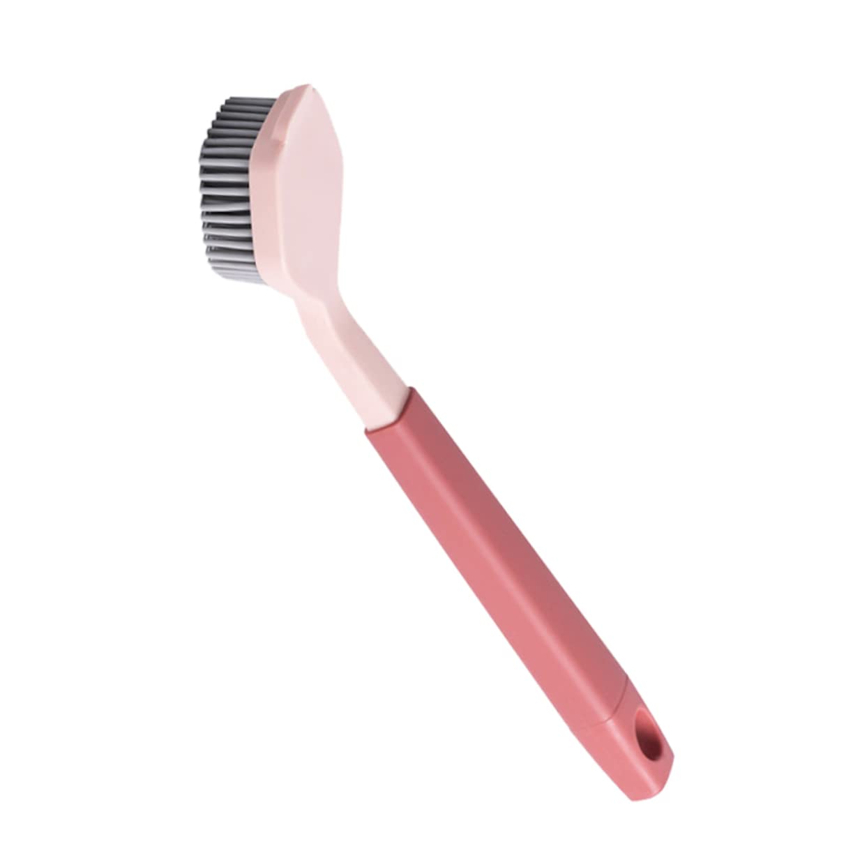 BEBEMOKO Long Handle Brush for Pot Cleaning Dishwasher Safe Cookware Brush Pp Material Easy to Hang Store