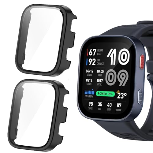Blueshaweu Protective Case Compatible with Amazfit Bip ...
