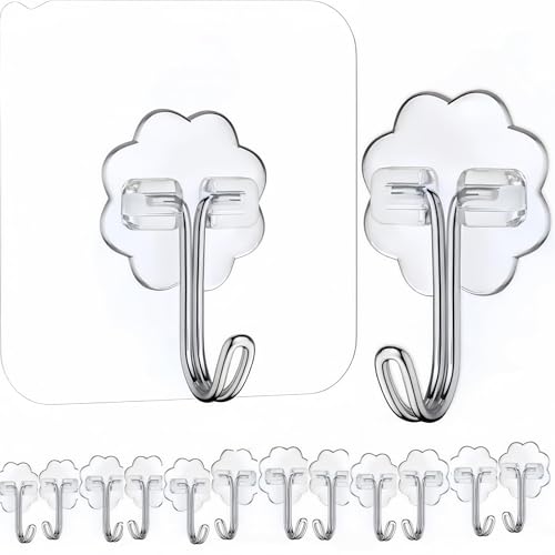 Hooks for Hanging Adhesive Wall Hook Heavy Duty Self Adhesive