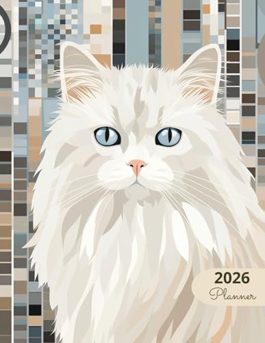 2026 Planner: Classic Cats Persian: Stylish Weekly and Monthly Organization image 2