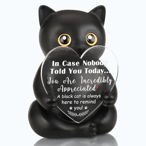 Estatua de Resina Gato Negro Apreciación