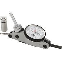 SPI 21-528-5 Horizontal Dial Test Indicator, 0-15-0 Dial Reading, 0" to 0.06" Range