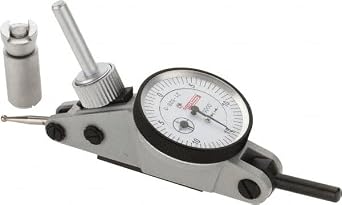 SPI 21-528-5 Horizontal Dial Test Indicator, 0-15-0 Dial Reading, 0 to 0.06 Range