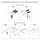 REDKNOT Holz Katzen Kletterwand Set inkl. Katze Hängematte und Katzenleiter, Katzentreppe Wand mit Sisal Kratzbaum, Wandkratzbaum, Katzenmöbel für Katzen Schlafen Spielen und Ausruhen, bis zu 20kg