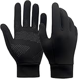 Winter Running Gloves for Men and Women, Touch Screen Compatible, Anti-Slip...