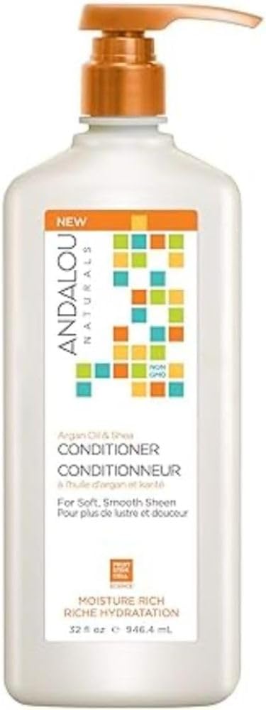 Andalou Naturals Cannacell Vitamin Conditioner, THC-Free, Sulphate-Free, Silicone-Free Botanical Hair Care