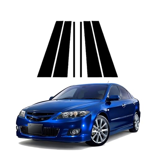 Cubiertas de pilares para Mazda 6 2003-2015 que eliminan arañazos en molduras de puertas