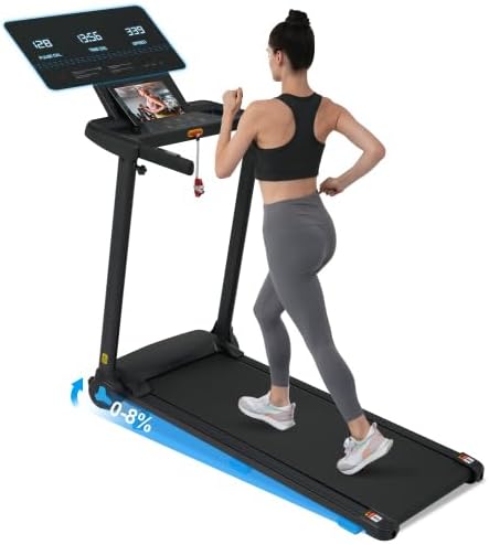 Caminadora Plegable Walking Pad 3.0HP Inclinación Bluetooth Monitor Cardíaco miniatura 8