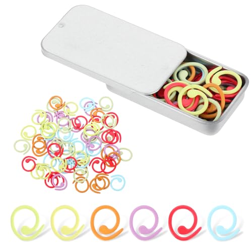 Hariendny Maschenmarkierer aus Metall 60 Stück...