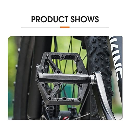 Bicycle Pedal Ultralight Nylon Pedals Multicolor 2 Sealed Bearing Fit For Mtb Road Bike Bmx Cycling Pedals Modified Parts (Color : Red) #TOP6