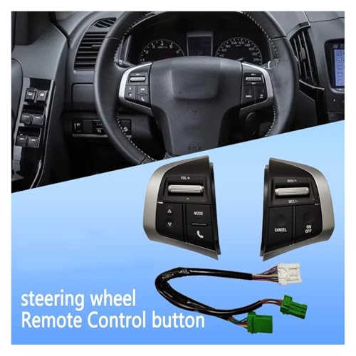 Commutateur de régulateur de vitesse Chevrolet D-Max et commandes audio - 5
