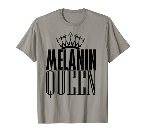 Oheneba: Melanin Queen Black Girl Magia Afro Pride Maglietta