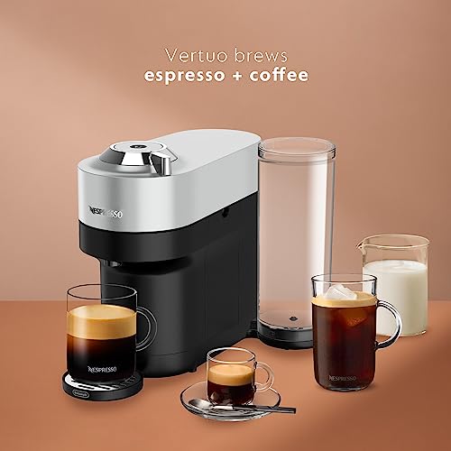 Nespresso Vertuo Pop+ Deluxe Coffee and Espresso Machine by De'Longhi, 120 Volts, Silver by Nespresso - Image 3