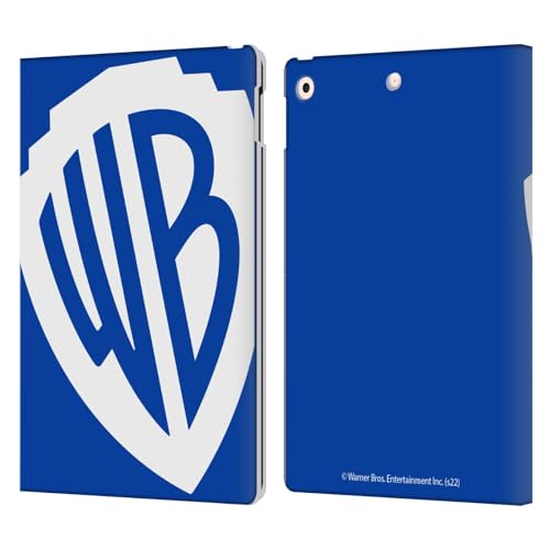 Étui portefeuille en cuir Warner Bros. Shield pour iPad 10.2 avec fonction support intégrée
