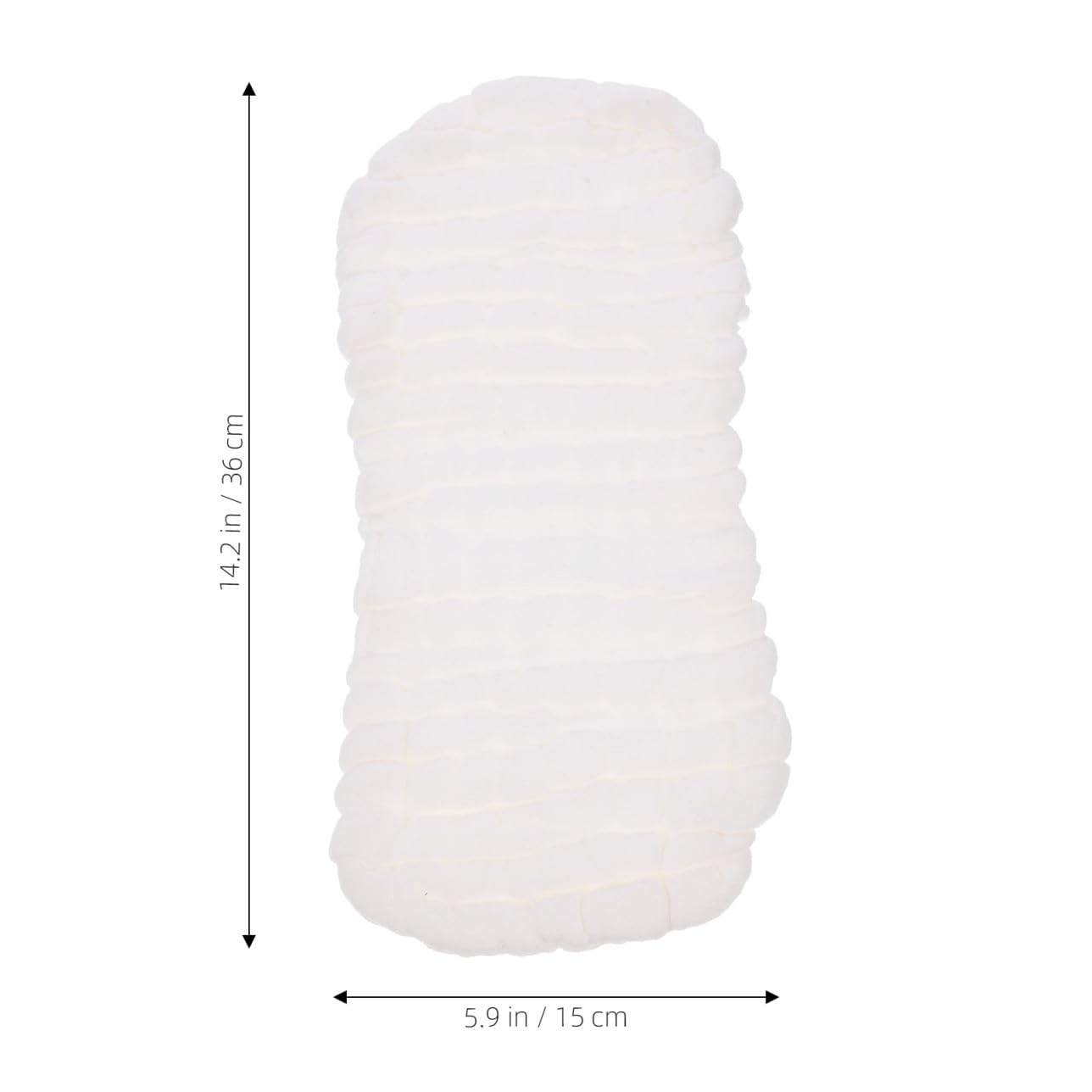 Gatuida Pañales de Tela para Ñiño Recién Nacido, 10 Piezas, Forros de Algodón Suaves y Transpirables Forma de Maní para Prevención de Fugas y Comodidad