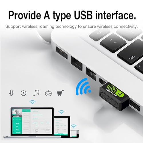 Image of Swiztek 2 in 1 Wireless BT WiFi Dongle, Dual Band Bluetooth and WiFi Adapter for PC /Laptop /Desktop, WiFi Bluetooth Dongle (Upto 150 Mbps, 4.2GHz)