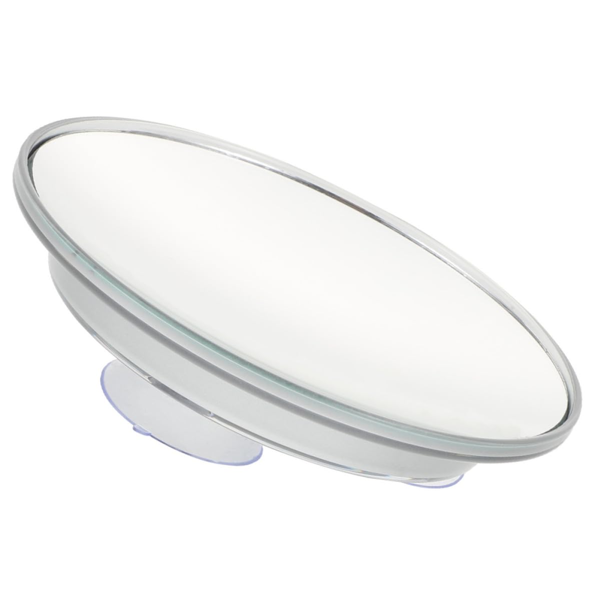 Espejo de maquillaje 30X redondo de 15 cm con ventosa de succión para baño