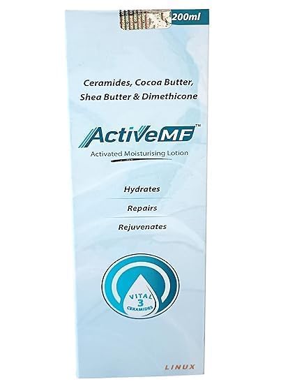 Activated Moisturising Lotion with Ceramides, Cocoa Butter, Shea Butter & Dimethicone, Hydrates, Repairs, Rejuvenates, 200ml-image-15
