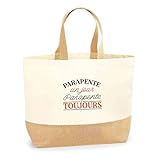 👉 Praticité et Élégance : Ce cabas en jute naturel, spacieux et robuste, offre une solution idéale pour transporter vos essentiels avec style. Léger et polyvalent, il est parfait pour transporter serviettes, livres, courses ou accessoires, tout en restant tendance et fonctionnel pour toutes vos activités.