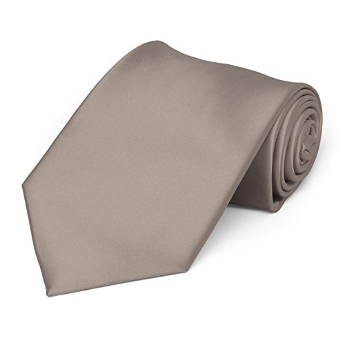 Image of tiemart Premium Solid Color Necktie