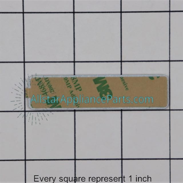 Allstar Appliance Parts 241873301 Refrigerator Nameplate on Fridge.com - View 4