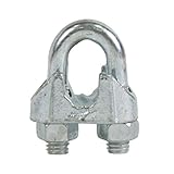 Koch Industries 070161 Malleable Wire Rope Clip, 3/16-Inch, Malleable Iron, 3-Pack