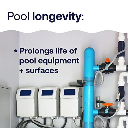 Image of HTH 67060 Swimming Pool Care Alkalinity Up, Raises Alkalinity, Swimming Pool Chemical Stabilizes pH Fluctuation, 5 Lbs (Pack of 4)