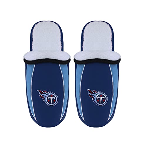 Image of FOCO NFL Mens Football Team Logo Moccasin Slippers Shoes