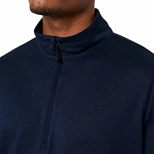 32 Degrees Heat Men's Soft Quarter Zip Long Sleeve Pullover Shirt (M, regular, Blue)3