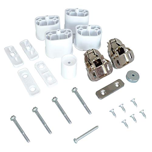 KGA SUPPLIES Washing Machine Integrated Door Hinge Kit for Hoover Candy Lamona