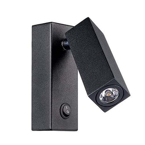 Applique Spy LED col. negro para iluminar zonas de lectura 2