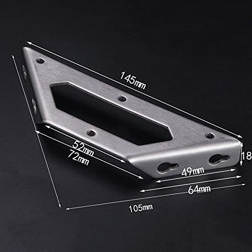 Support d'étagère robuste fixé au mur pour sécuriser les fixations de meubles - 4