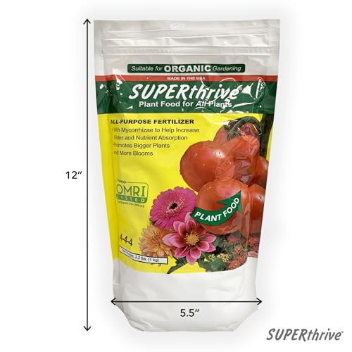 Image of SUPERthrive Vitamin Solution, Organic Fertilizer Set, 4 fl oz + 2.2 lbs