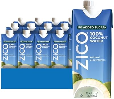 Zico 100% Coconut Water Pack 12
