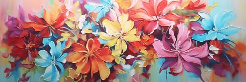 Fleur Diamond Painting 5D Kit Complet Anti-Stress Broderie Diamant 60x180cm