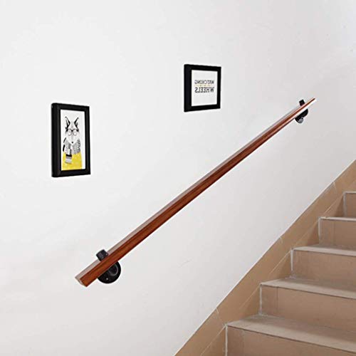 Main courante bois escalier éviter les chutes intérieur maison - 4