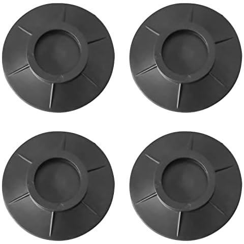 4 Pieces Washing Machine Feet Pad Furniture Pads Floor Protectors,Felt Pads for Washing Machine Anti Slip Shock Pad,Washing Machine Rubber Feet Pad Waterproof and Moisture-Proof Rubber Pad Cover