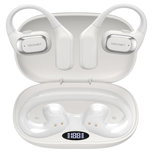 TECKNET Open Ear Earbuds, 6.0 Bluetooth Over Ear Earbuds...