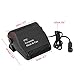 Ejoyous Auto Heizung, Auto Heizlüfter 12V Defroster Windschutzscheibe Elektrische Heizung Standheizung 2 in 1 Car Heater USB Scheibenabtauung 180-Grad-Rotation Geräuscharm für LKWs 150W
