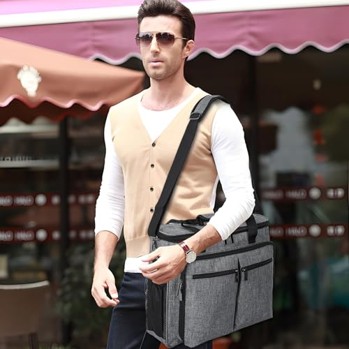 Bolsa de camarero portátil con separadores para kit de coctelera y hogar 6