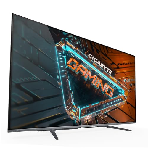 GIGABYTE S55U Écran gaming 55 UHD 3840 x 2160 120Hz 2ms 500 cdm² FreeSync Premium HDR Ready HDMI 2.1 Neuf - vue 6