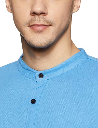 Image of Neostreak Men's Solid Slim Fit Half Sleeve Polo Shirt