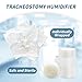 YUQILIN 50 Pcs Tracheostomy Supplies HME for Tracheostomy CPAP HME Filters for Humid CPAP Humidifier HME Filters for CPAP Individually Package Sterilized