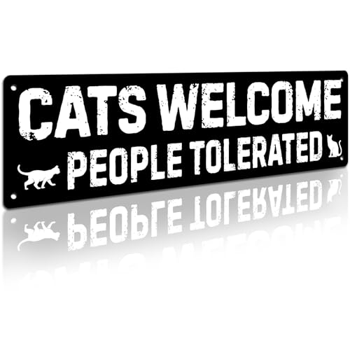 Black Cat Gifts for Women People Who Love Cats Funny Wall Gothic...