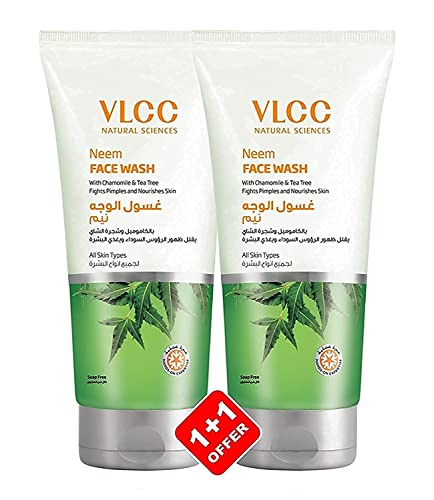 VLCC Neem Face Wash Combo Pack of 2 (150 ml2)